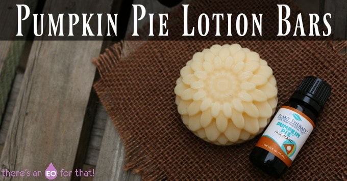 Pumpkin Pie Lotion Bars